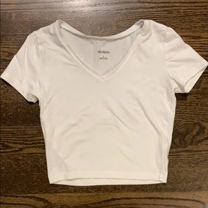 Wild Fable White Crop Top